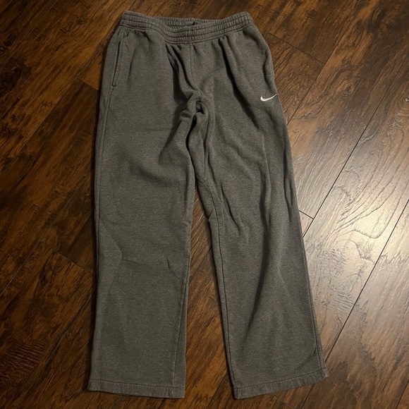 Nike Pants Mens Nike Large Dark Gray Sweatpants With Pockets Poshmark